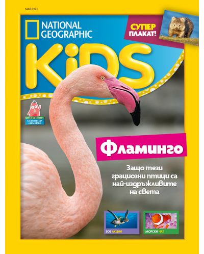 National Geographic Kids: Фламинго (Е-списание) - 1